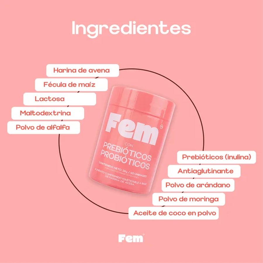 Fem — ingredientes