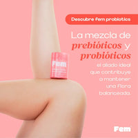 Fem — la mezcla de prebióticos y probióticos